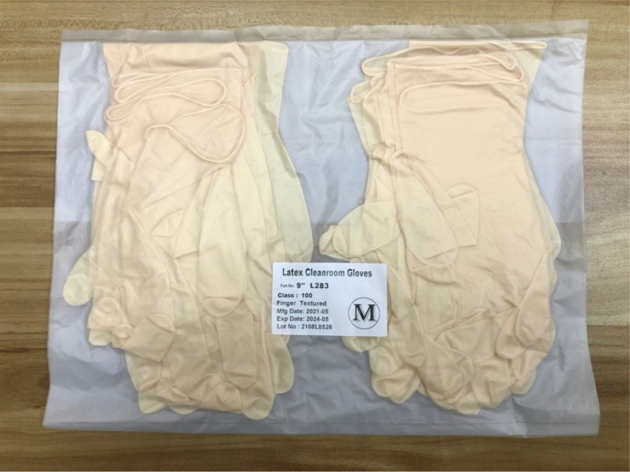【AWISE威斯 9吋乳膠Latex手套】【無塵室專用】【無鹵】【抗靜電】- 10包裝/箱